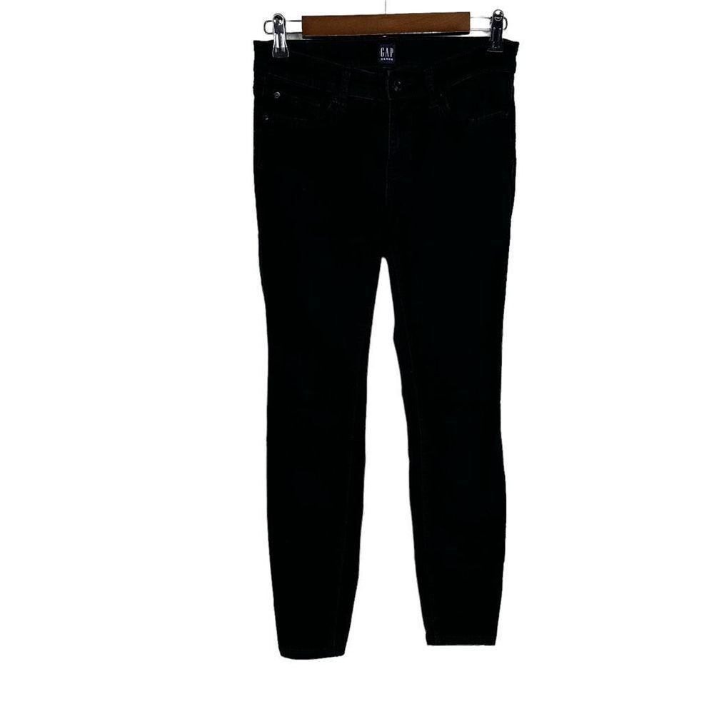 Gap Black Denim Leggings Jean size 27